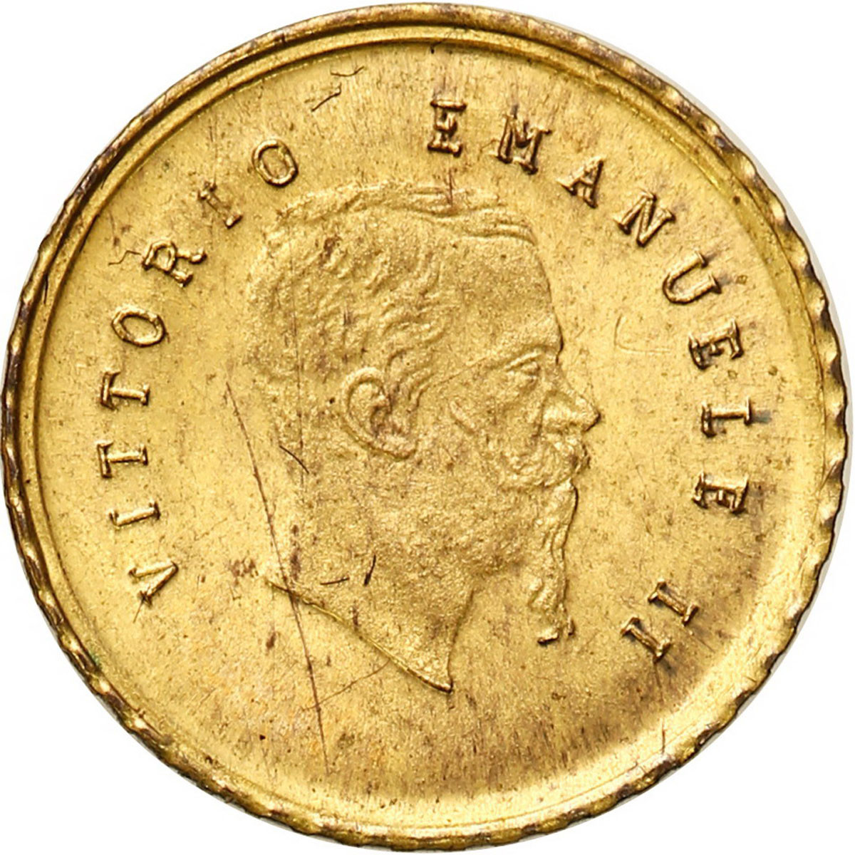 Włochy Wiktor Emanuel II (1861-1878). 5 lirów